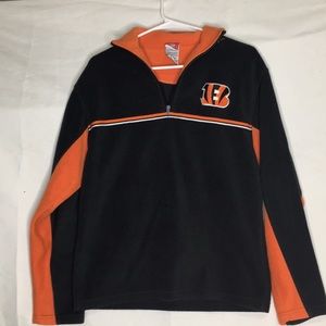 NFL Cincinnati Bengals pullover fleece size  L